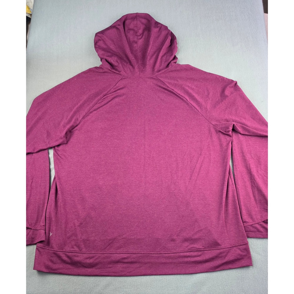 Old Navy Active Go Dry Hoodie Womens XXL Pullover Thumbhole - Picture 3 of 7